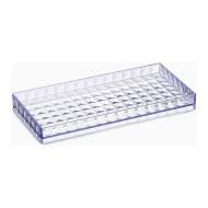 Bandeja 26x12,5cm Diamante Cristal Em Acrilico